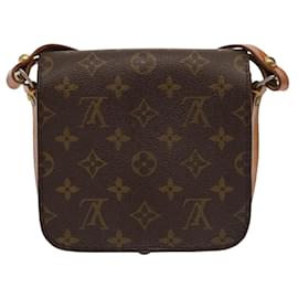 Louis Vuitton-LOUIS VUITTON Monogram Cartouchiere PM Shoulder Bag M51254 LV Auth bs17077-Monogram