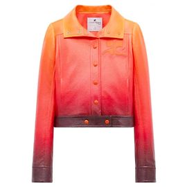 COURREGES  Jackets T.FR 38 Viscose Orange