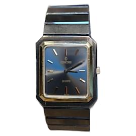 Concord-Concord Mariner SG quartz watch with gold bezel ref 15 81 626 V13G, Swiss-Golden,Grey