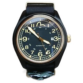 Relógio automático Evisu Hiro ref EV-7200-05 Swiss Made Preto Multicor