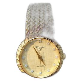 Autre Marque Relógio feminino de quartzo Nivada N29306SP GP Swiss Dourado
