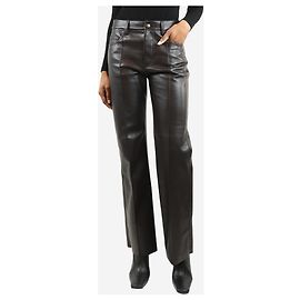 Nanushka Braune gerade Lederhosen - Größe XS Braun