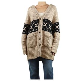 Khaite Neutrale, chunky Cashmere Oversized-Cardigan - Größe XS Andere