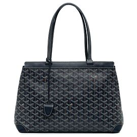 Goyard Blue Goyardine Bellechasse PM Blue Dark blue