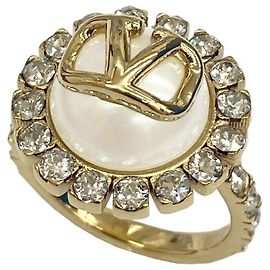Valentino Gold Anniversary Ring Golden