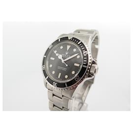 Rolex-MONTRE ROLEX 5513 SUBMARINER 39 MM AUTOMATIQUE EN ACIER STEEL WATCH AUTOMATIC-Argenté