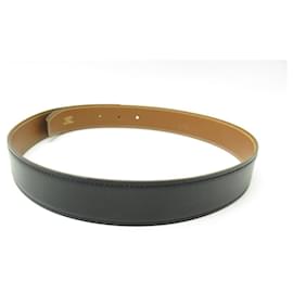 Hermès-VINTAGE HERMES REVERSIBLE BELT 32MM BOX LEATHER 68 T65-70-Other