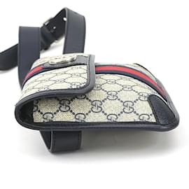 Gucci-Gucci GG Marmont Navy Fanny Pack-Navy blue