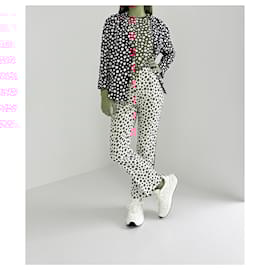 Louis Vuitton-Louis Vuitton x Yayoi Kusama jacket-Black,White