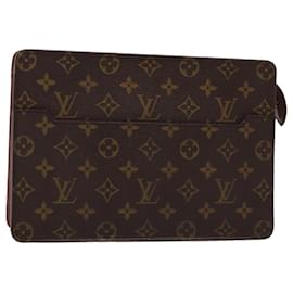 Louis Vuitton-LOUIS VUITTON Monogram Pochette Homme Clutch Bag M51795 LV Auth 88008A-Monogram