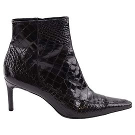 Loewe Lederstiefel Schwarz