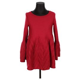 Alaïa Wool tunic Dark red