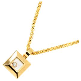 Collar Happy Diamond de Chopard Amarillo
