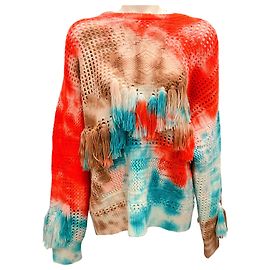 Alanui Multicolor 2023 California Dreamin' Langarm-Pullover Mehrfarben