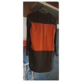 Karl Lagerfeld-tunics-Black,Dark red