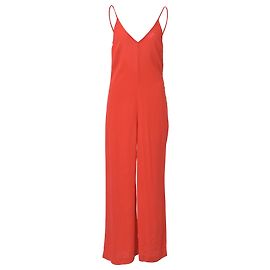 Ba&Sh Weitbeiniger Jumpsuit aus roter Viskose Rot