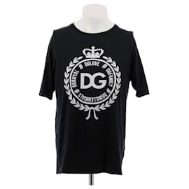 Dolce & Gabbana-Dolce & Gabbana t-shirts T.International M Cotton-Navy blue
