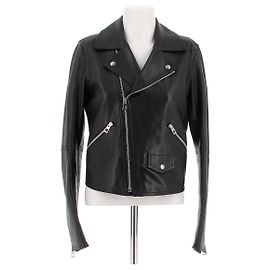 Loewe jackets T.FR 38 Leather Black