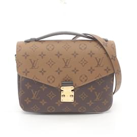 Louis Vuitton-Louis Vuitton Metis MM Pochette Handbag-Brown,Black