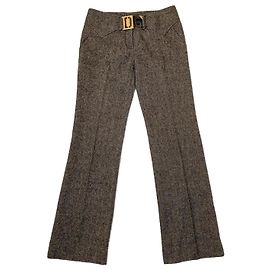 Wool pants for women  Dolce & Gabbana Brown