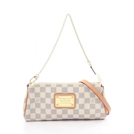 Louis Vuitton-Louis Vuitton Eva Damier Azur Handbag-White