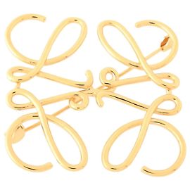 Spilla Anagramma Loewe D'oro