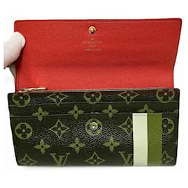 Louis Vuitton-Louis Vuitton Monogram Portefeuille Sarah Long Wallet-Other,Monogram