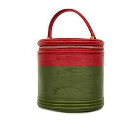 Louis Vuitton-Louis Vuitton Epi Cannes Handbag-Red