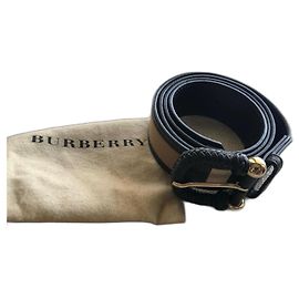 Burberry Belts Black