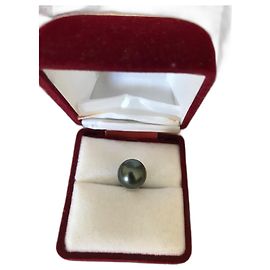 Autre Marque Pendentif Collier Perle Noir Noir