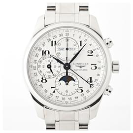 Longines-Longines Master Collection Chrono Moon Phase L27734786 Silver Automatic Watch-Other