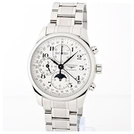 Longines-Longines Master Collection Chrono Moon Phase L27734786 Silver Automatic Watch-Other