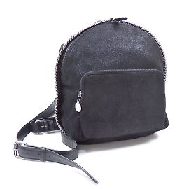 Stella Mc Cartney Schwarzer Polyester-Rucksack von Stella McCartney Schwarz