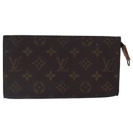 LOUIS VUITTON Monogram Bucket GM Pouch Accessory Pouch LV Auth fm3778 Monograma