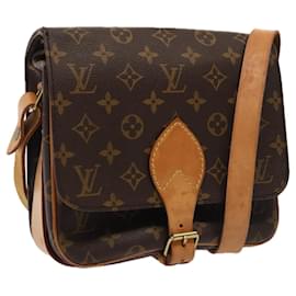 Louis Vuitton-LOUIS VUITTON Monogram Cartouchiere MM Shoulder Bag M51253 LV Auth 87201-Monogram