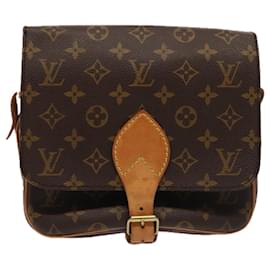 Louis Vuitton-LOUIS VUITTON Monogram Cartouchiere MM Shoulder Bag M51253 LV Auth 87201-Monogram