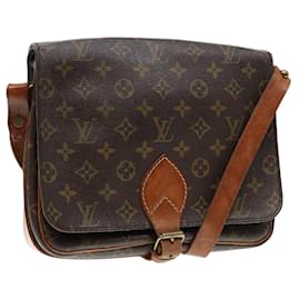 Louis Vuitton-LOUIS VUITTON Monogram Cartouchiere GM Shoulder Bag M51252 LV Auth bs17508-Monogram