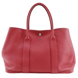 Hermès Hermes Garden PM Tote Bag Pink Other