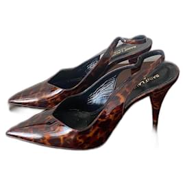 Saint Laurent-Slingback Saint Laurent-Brown,Black