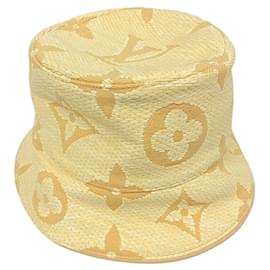 Louis Vuitton-Louis Vuitton Beige Bucket Hat-Beige