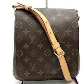 Louis Vuitton-Louis Vuitton Musette Salsa Short Shoulder Bag-Brown