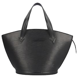 Louis Vuitton-Louis Vuitton Saint Jacques Epi Handbag-Black