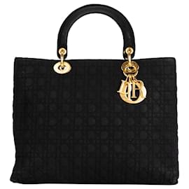 Dior-DIOR Handbags T.  Cloth-Black