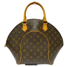 Louis Vuitton-Louis Vuitton Monogram Ellipse MM Handbag-Brown