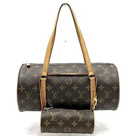 Louis Vuitton-Louis Vuitton Monogram Papillon 30 Handbag-Brown