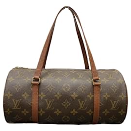 Louis Vuitton-Louis Vuitton Monogram Old Papillon 30 Handbag-Brown