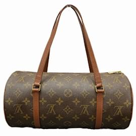 Louis Vuitton-Louis Vuitton Monogram Old Papillon 30 Handbag-Brown