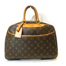Louis Vuitton-Louis Vuitton Monogram Deauville Handbag-Brown