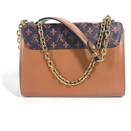 Louis Vuitton-Louis Vuitton Monogram Catgram Cat Sack Twist MM Chain Bag-Brown