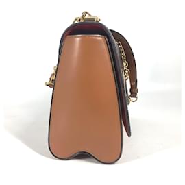 Louis Vuitton-Louis Vuitton Monogram Catgram Cat Sack Twist MM Chain Bag-Brown